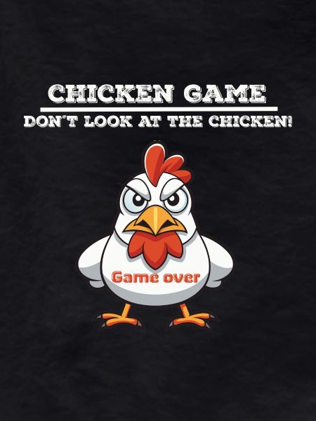 Chicken game white