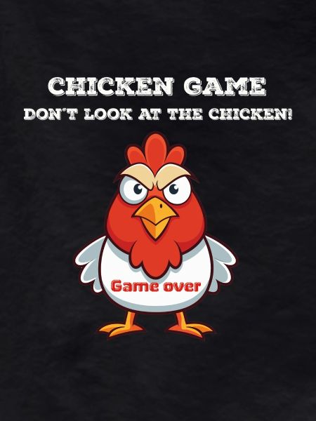 Chicken game white