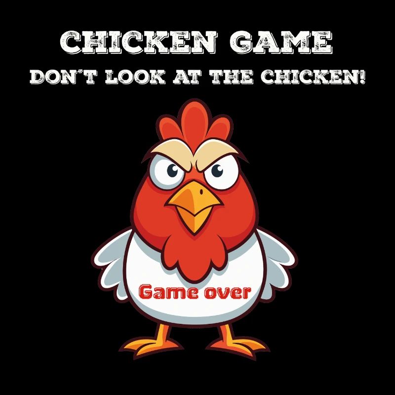 Jeu de poulet blanc