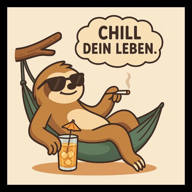 Chillendes Faultier – Comic