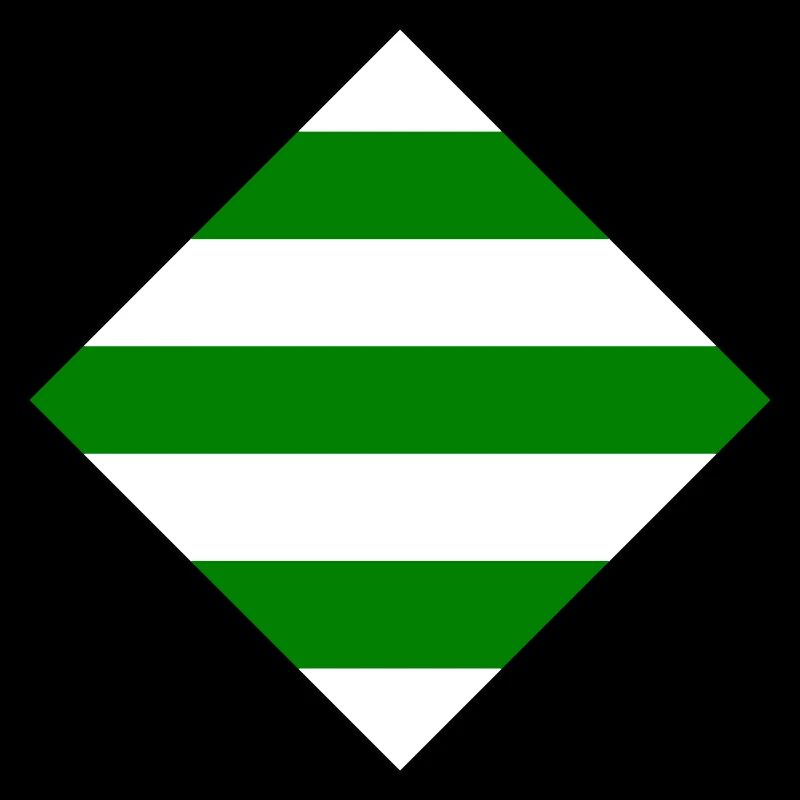Vert et blanc