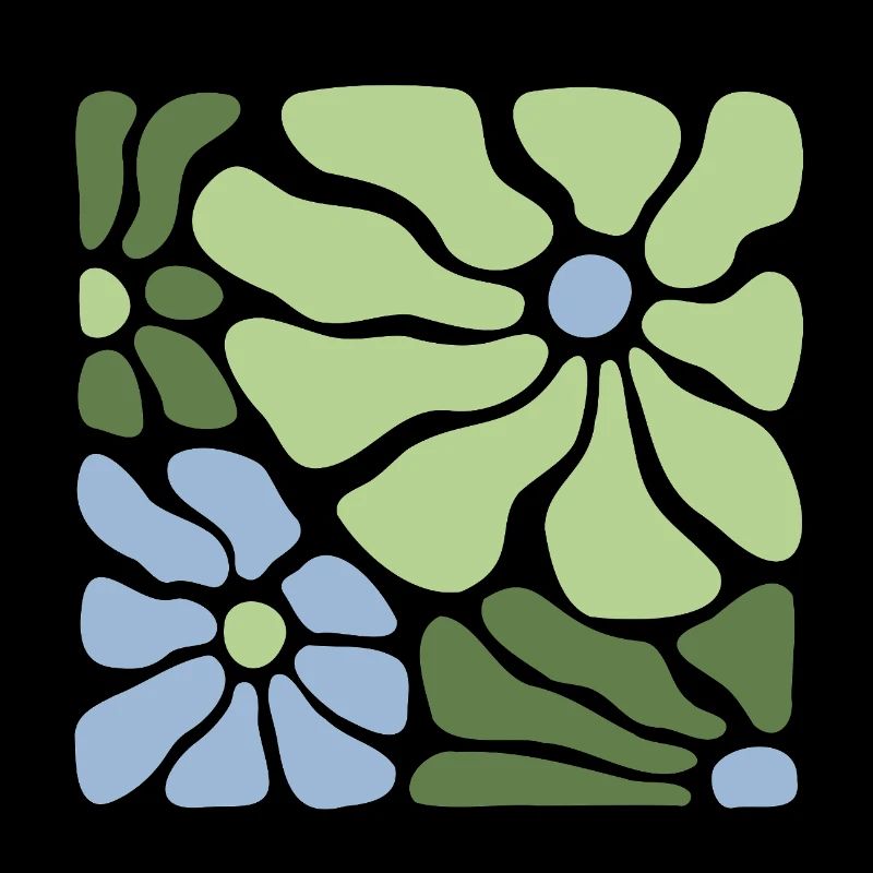 Fleur rétro