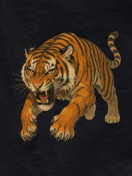 Angry Tiger