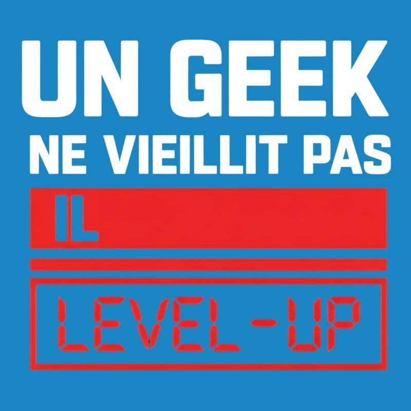 A geek doesn't get old he level up