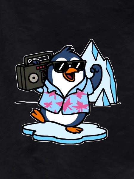 Cool Penguin Comic