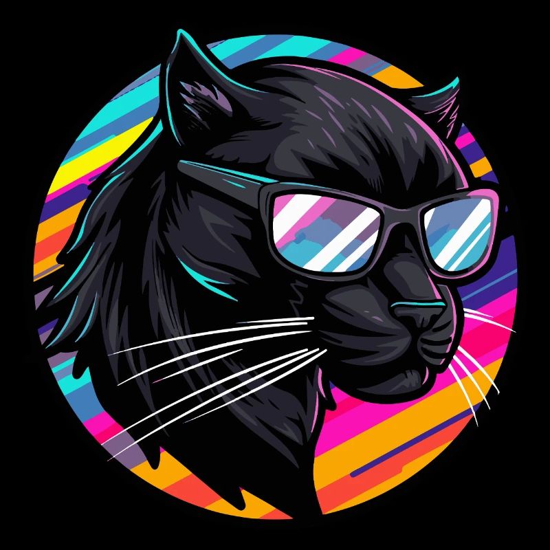 Panthère Bande Dessinée Cool