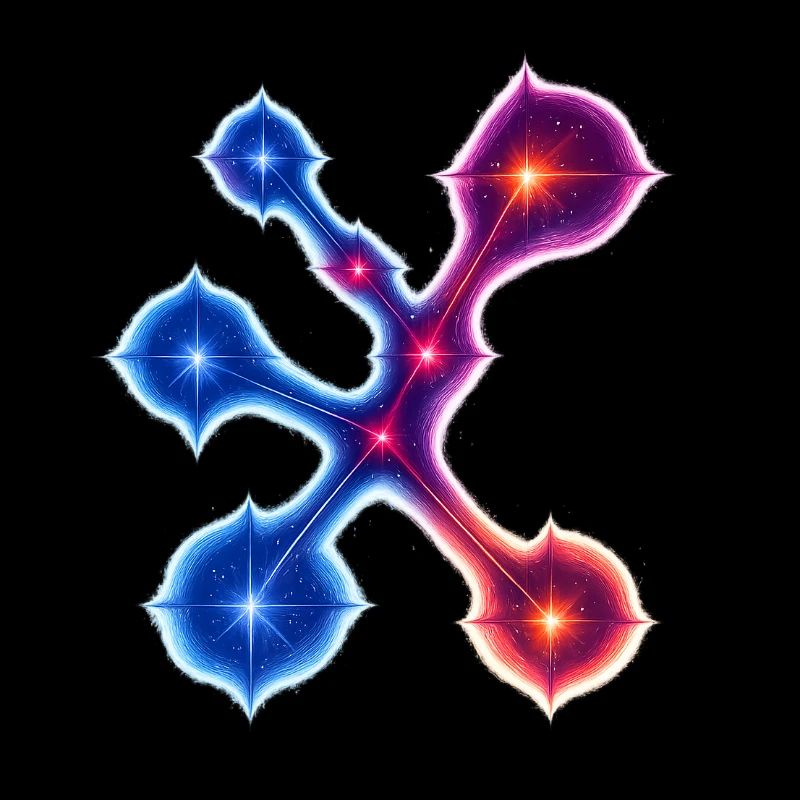 Cosmic Flow – a collection of vibrant, galactic