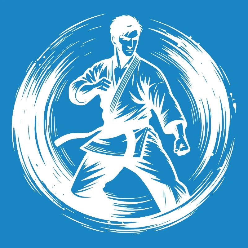Masterful Karate Power and Control Technique