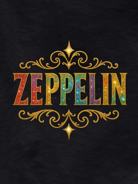 ZEPPELIN Glitter Gold Sequins