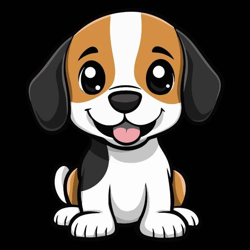 Beagle Hund Niedlich