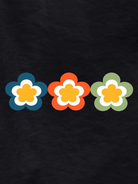 70s Flower Pattern