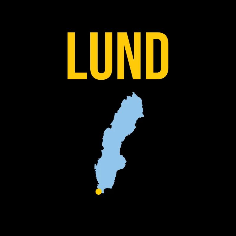 Lund Sweden T-Shirt Lund Souvenir Keepsake