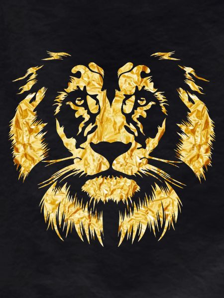 Gold lion