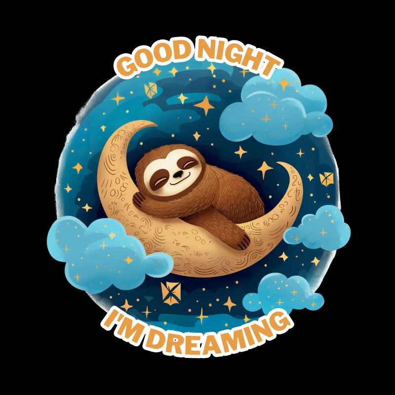 Moondream paresseux dans Night Glow