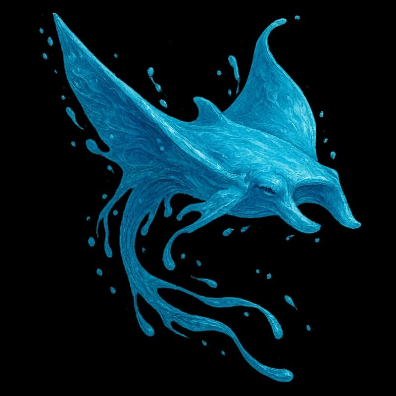 Manta fluide