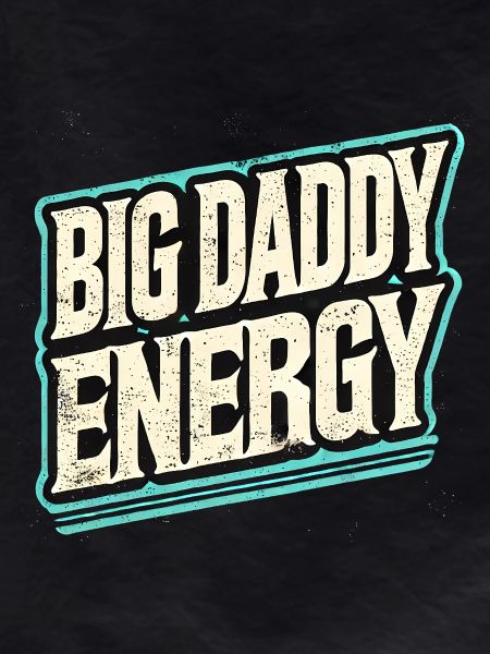 Big Dad Energy Retro 