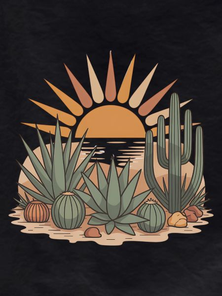 Boho Nature Cacti