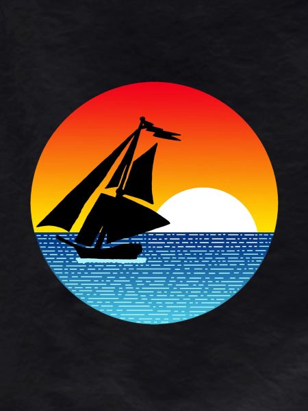 Sailboat at sunset