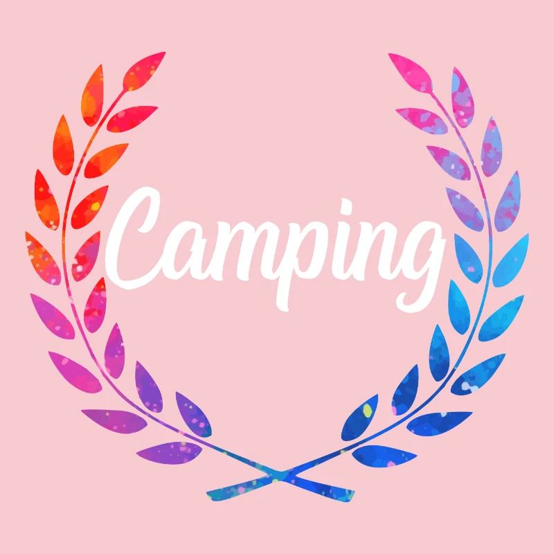 Camping Farblaurel Script