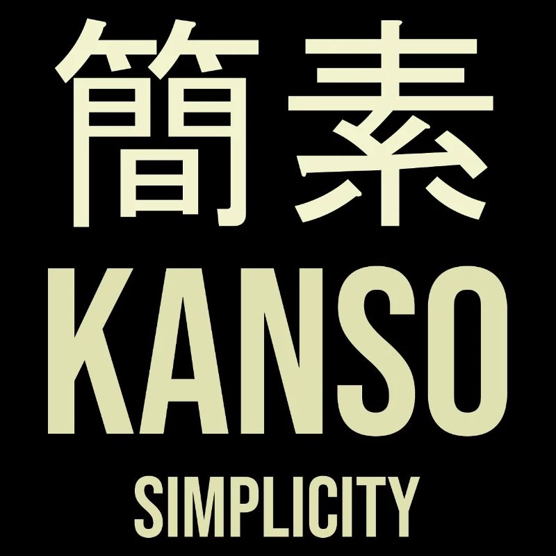 Kanji Simplicité Épurée