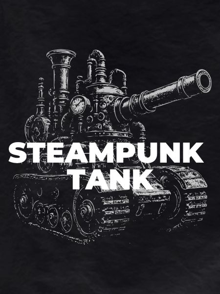 Steampunk Tank Gearwork Print