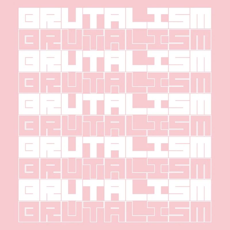 Brutalism Glitch Grid