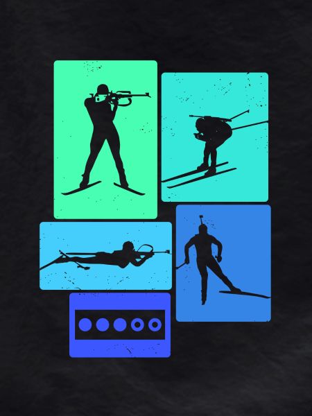 Biathlon Retro Biathlete
