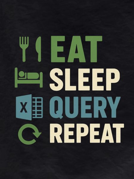 Eat Sleep Query Repeat