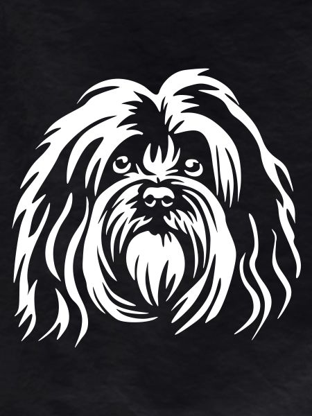 Havanese Head "Black Edition"