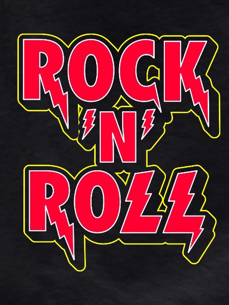 Rock 'N' Roll 3D Logo