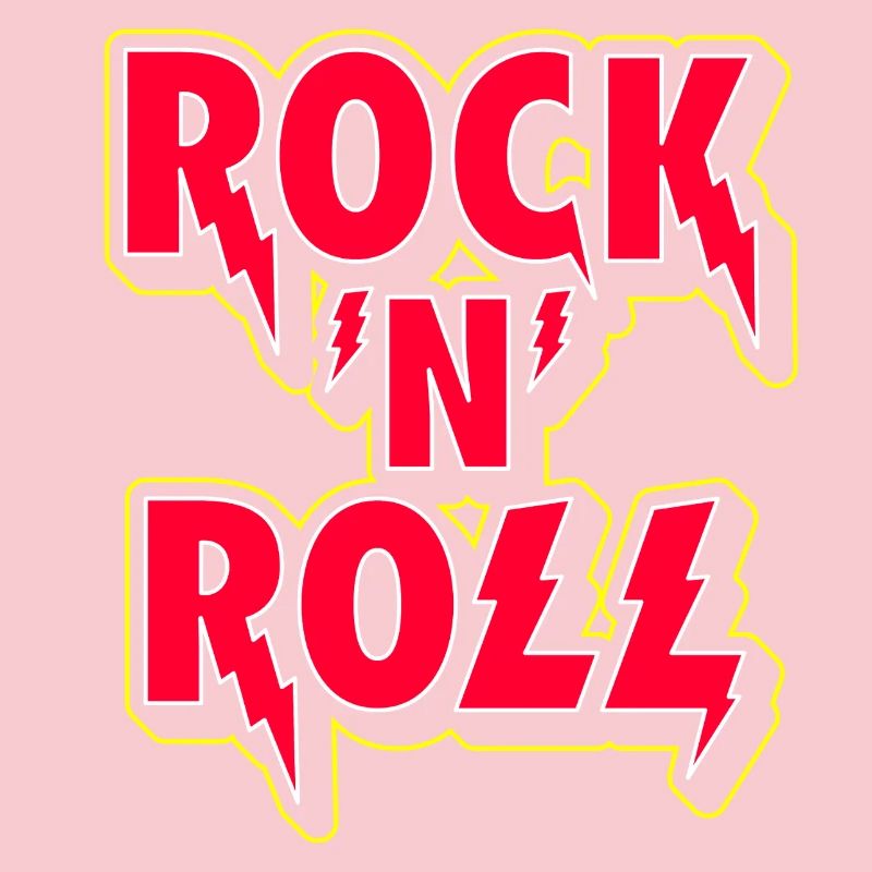 Rock 'n' Roll 3D-Logo