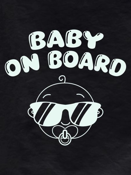 Baby On Board Retro Sunglasses