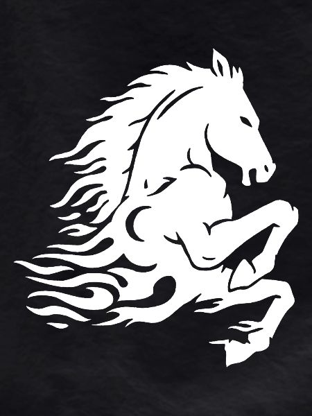 Fire Horse (White)