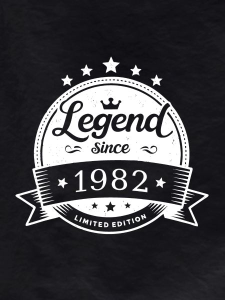 Legend since 1982 Emblem