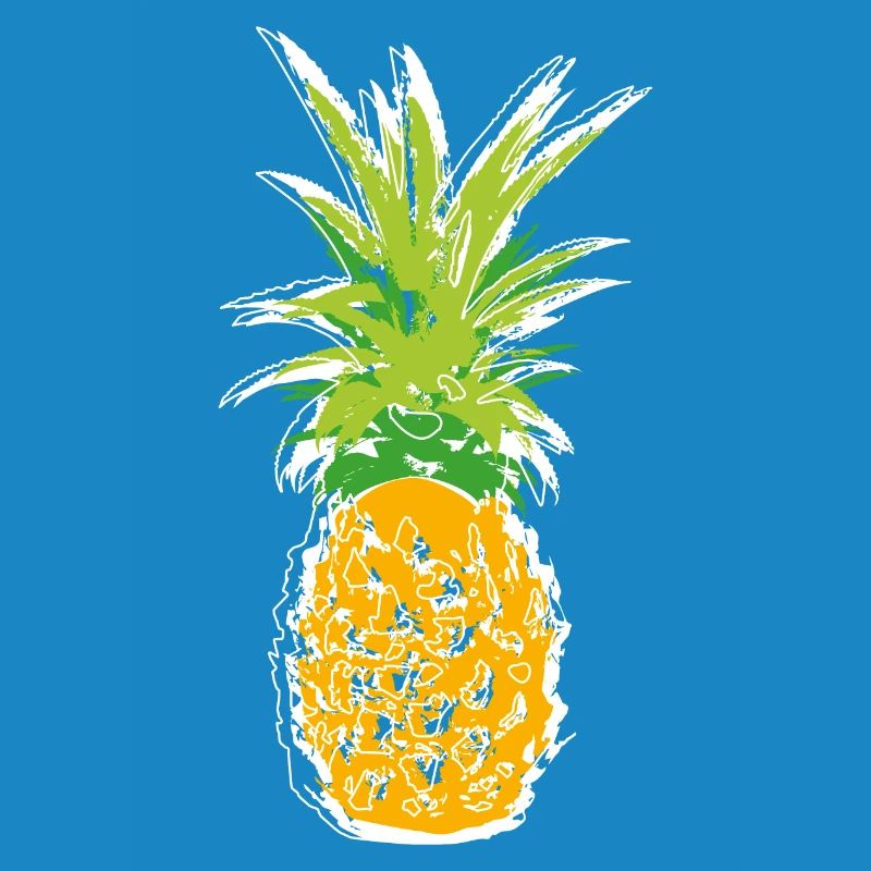 Pineapple scribble