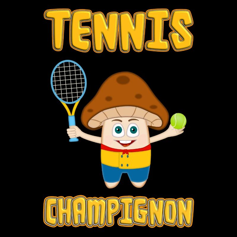 Tennis Mushroom (Champion) Comicstyle