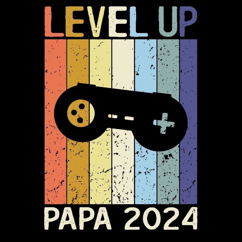 Level Up Dad in 2024 Personalized Humor Gift