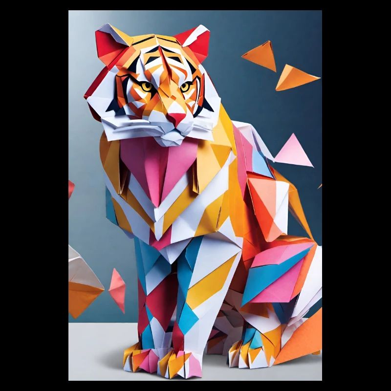 Origami Tiger