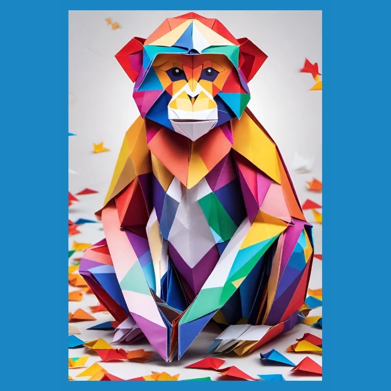Regenbogen-Affe
