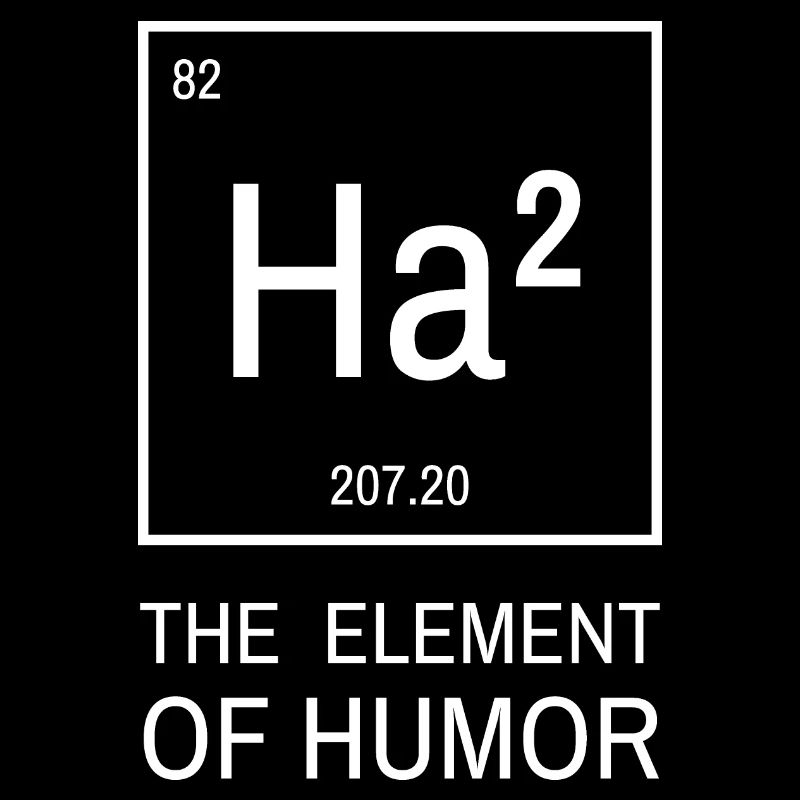 HaHa Element Humor Periodic Table Chemistry