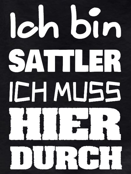 Occupation Saddler