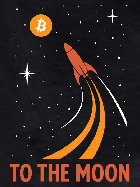 Bitcoin to the moon