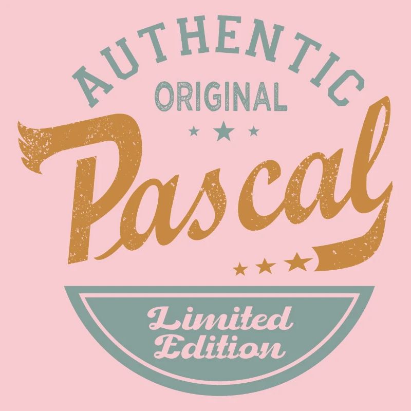Pascal first name Gift Personalized tshirt pascal
