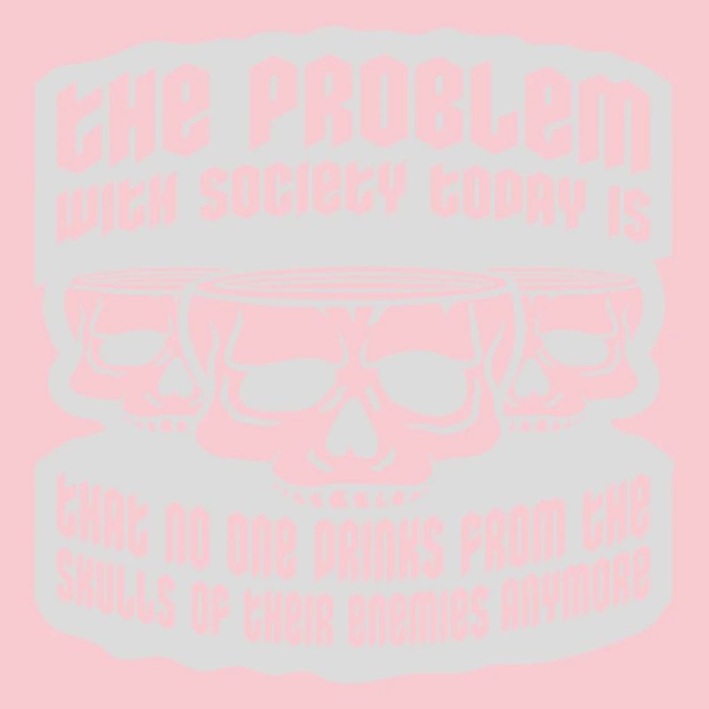 drinks from enemies skulls