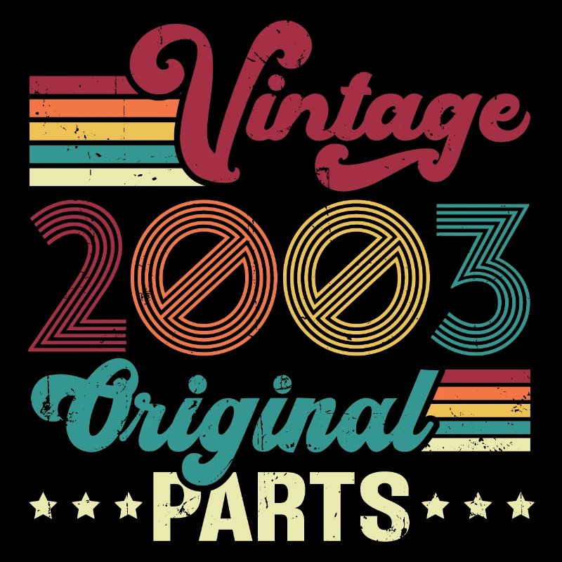 Vintage 2003 Original, Birthday Gift