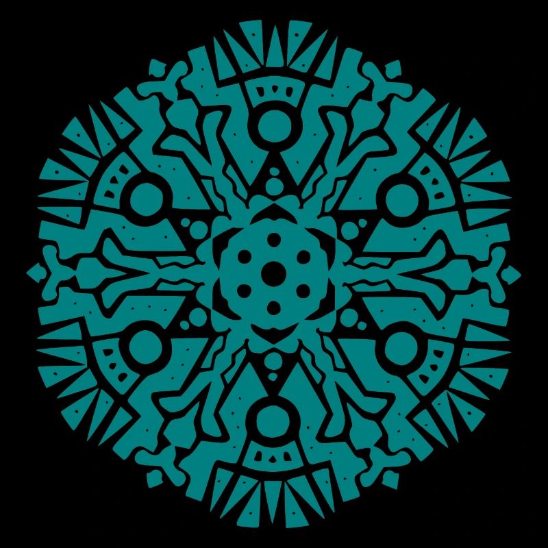 Mandala Maya Pattern