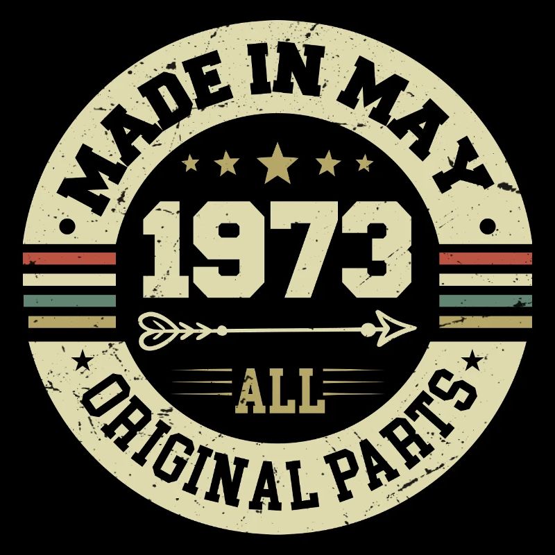 May 1973 Anniversary May 1973 Birthday May 1973