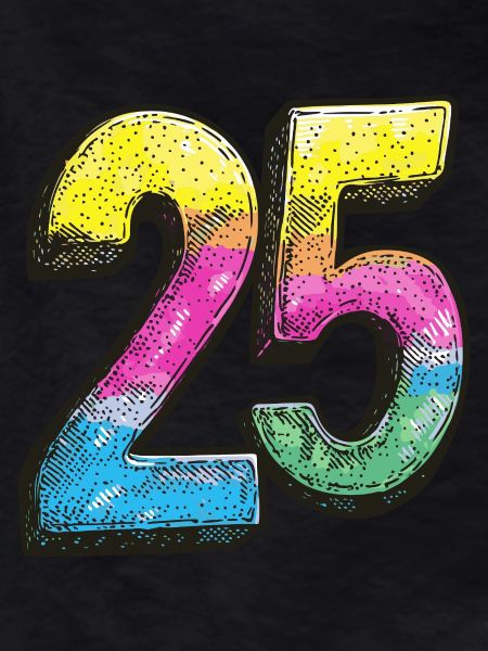 25 Number Comic