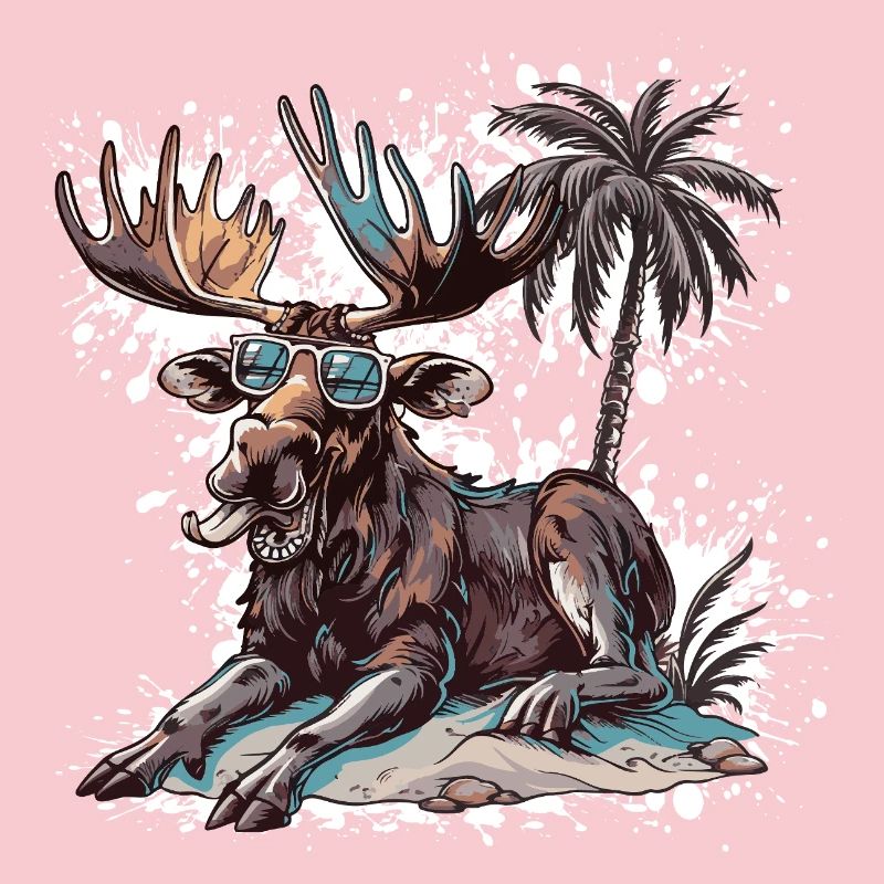 Moose Island Palm Tree