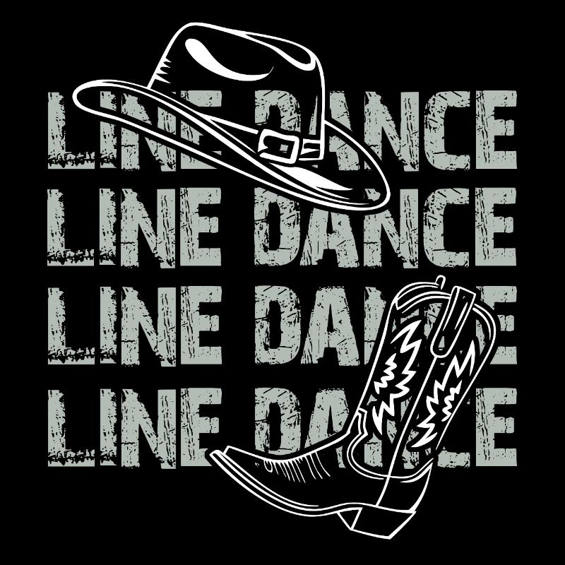 Line Dance Zeit Line Dancing Tanzen